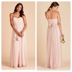 Birdy Grey Christina Convertible Formal Bridesmaid Dress in Tulle Vintage‎ Blush